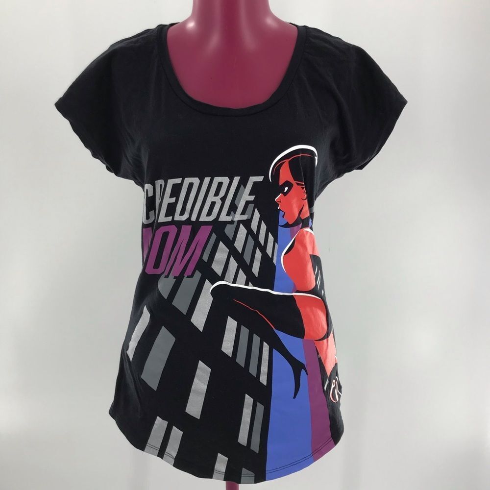 Disney Incredibles Mom Shirt sz L EUC